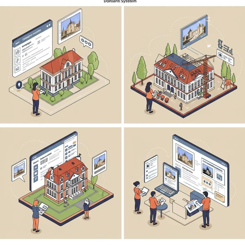 디지털 환경에서 문화유산 영상의 검증 절차와 품질 관리 전략을 온카스터디 토론방과 연결해 표현한 이미지