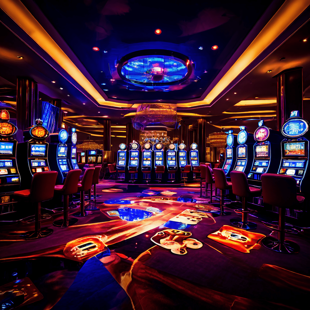 심리적 시각으로 바라본 카지노 내부는 행동을 유도하는 은은한 조명과 통로 배치가 두드러집니다.