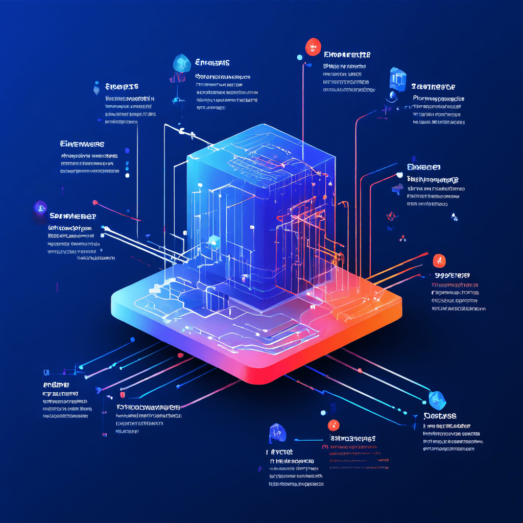 데이터 처리와 최적화를 거쳐 현대적인 사용자 인터페이스에 통합되는 과정을 단계별로 보여주는 데이터 처리 흐름도 다이어그램입니다.