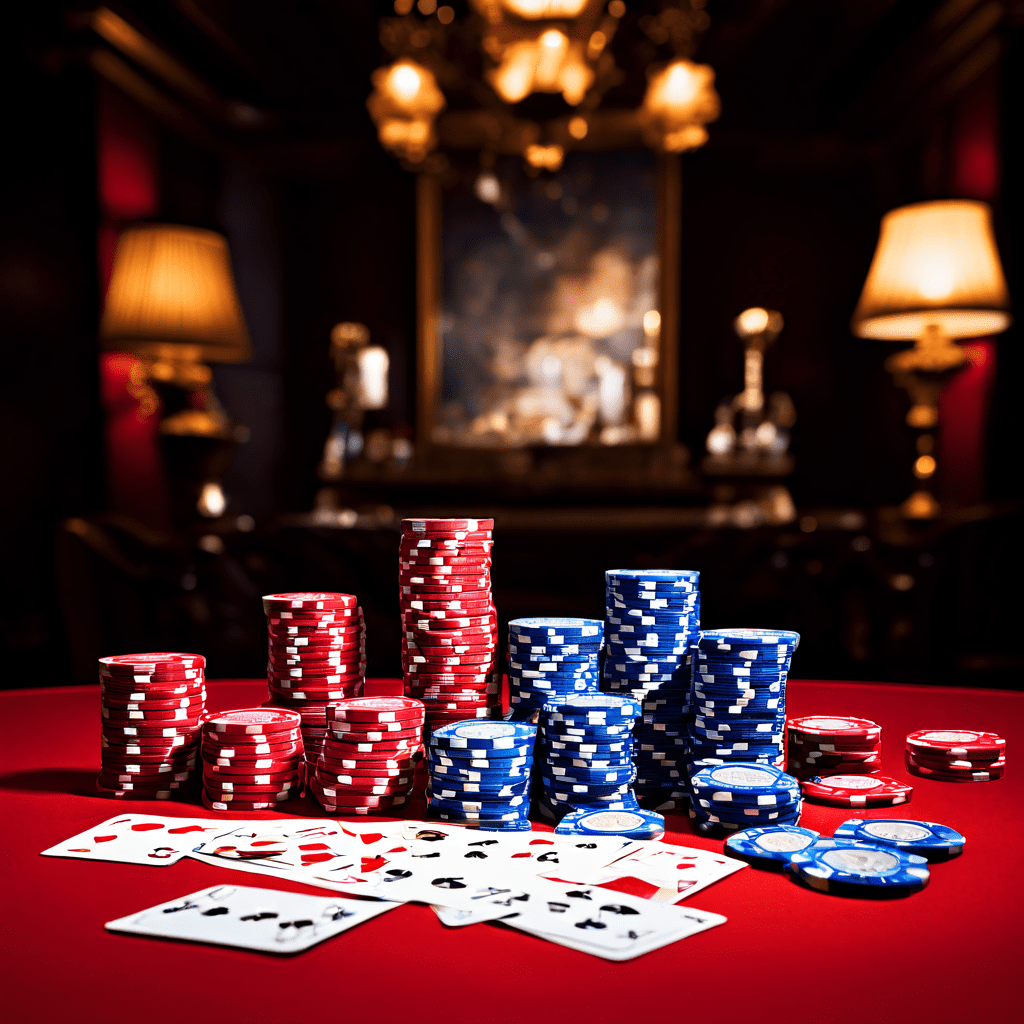 A close-up overhead photograph of a casino dealer's hands performing a riffle shuffle of playing cards on a green felt baccarat ta