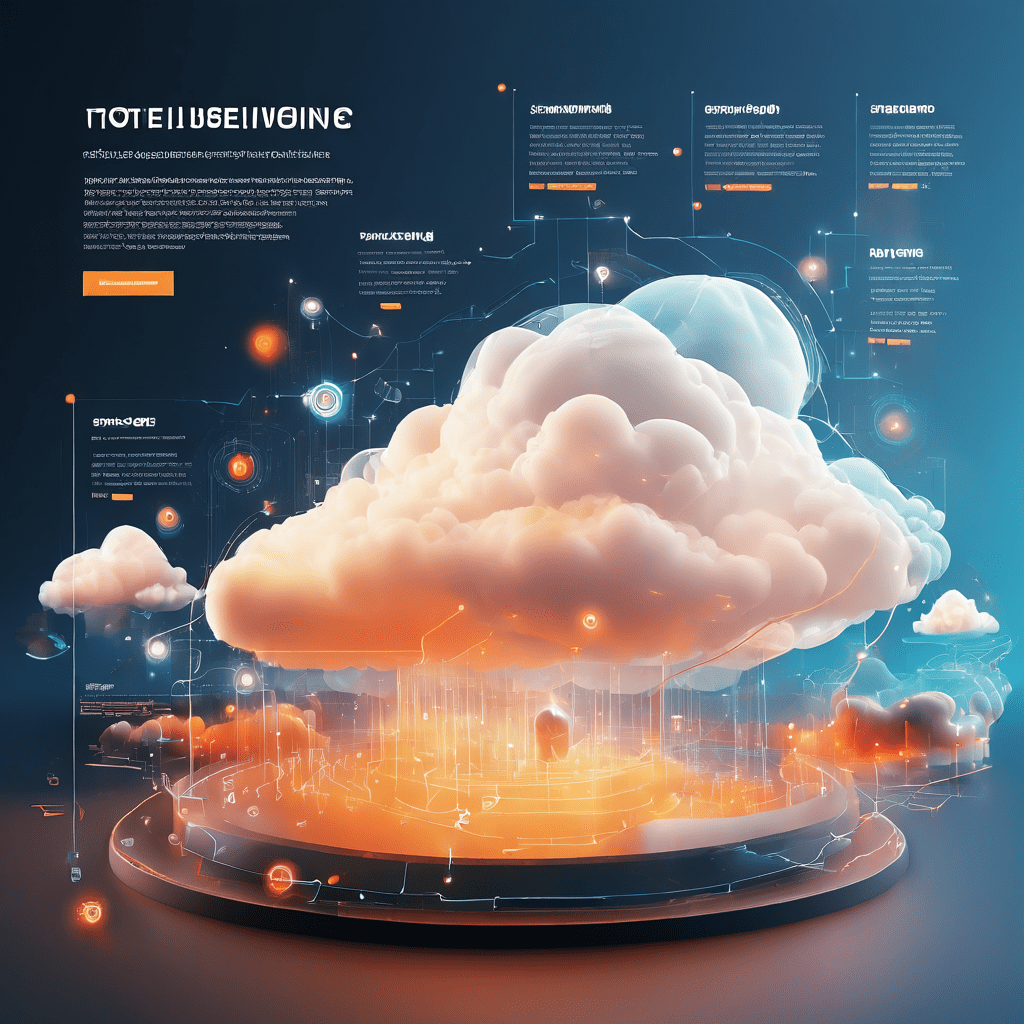 Futuristic digital platform scene with visible record gaps in data layers, cloud infrastructure, and secure online workflow.