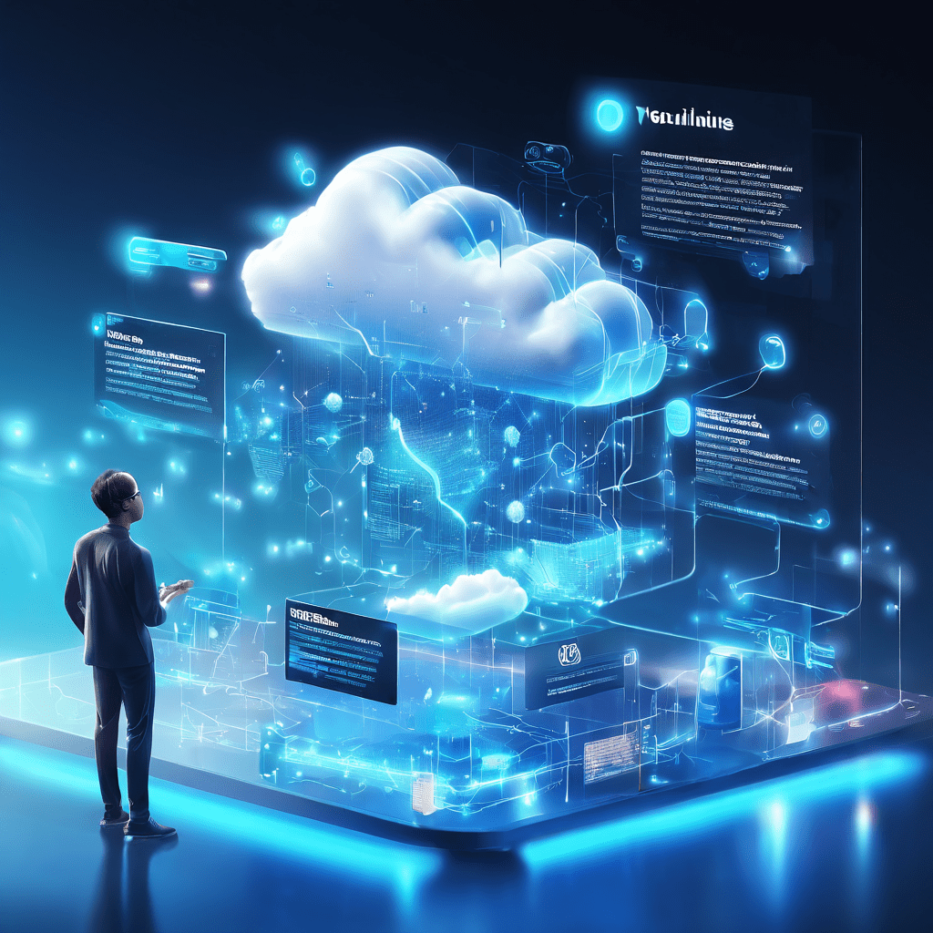 A premium digital platform scene showing secure cloud infrastructure and data flow layers representing online bonus rule...